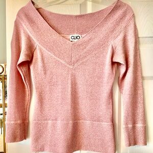 Blouse with lurex, metallic thread - Size S